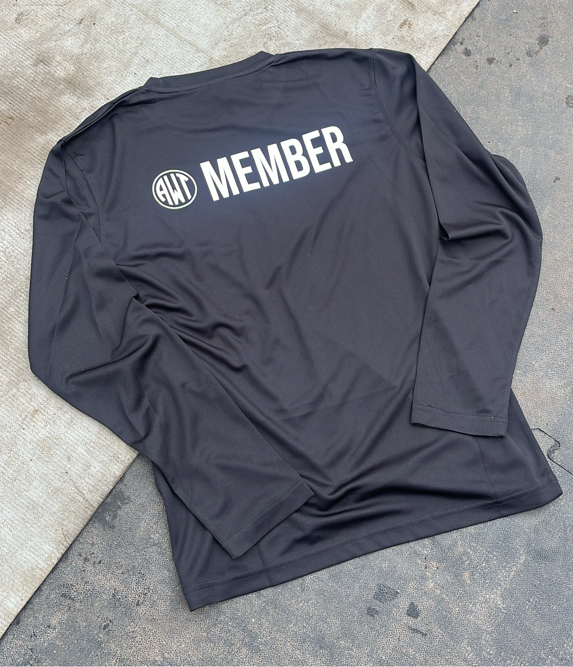 AWT MEMBER BLACK | T SHIRT LONG SLEEVED