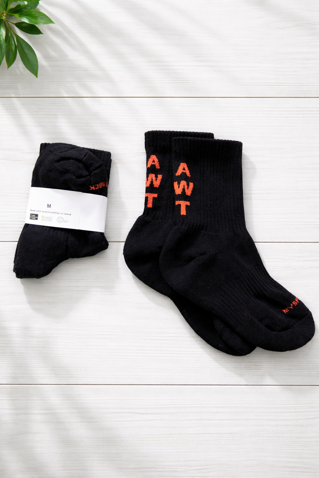 2 PAIRS AWT SOCKS