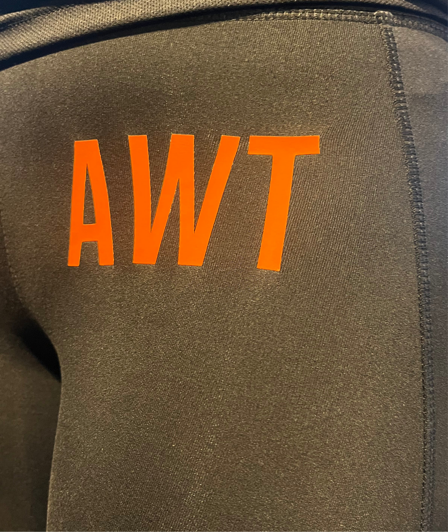 AWT ORANGE & BLACK LEGGINGS