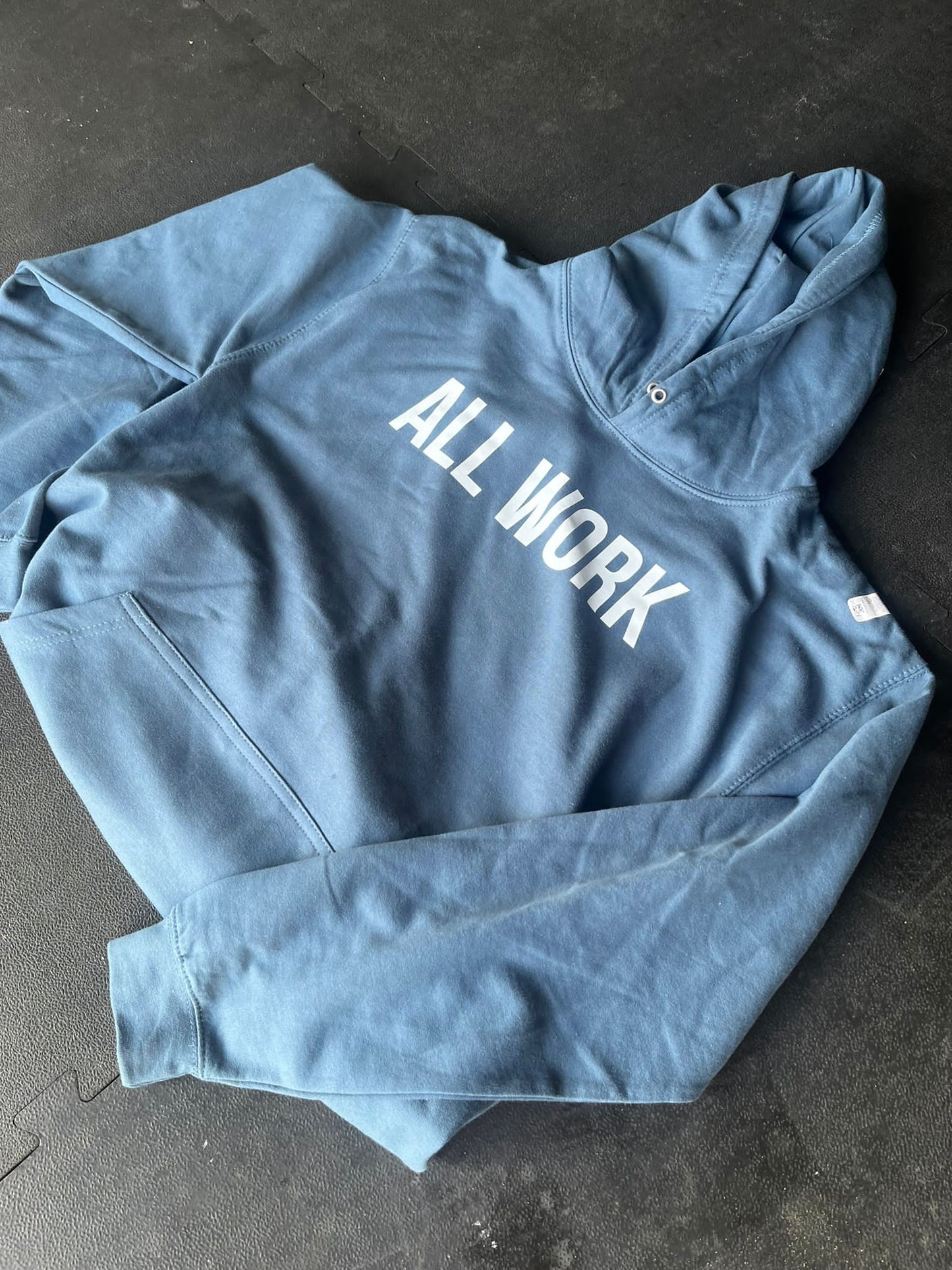 LIGHT BLUE ALL - WORK HOODIE