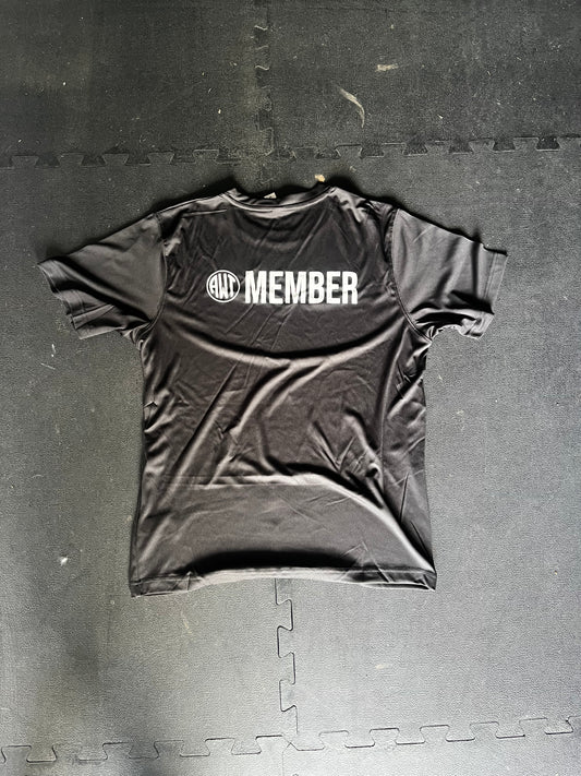 AWT MEMBER BLACK | T SHIRT