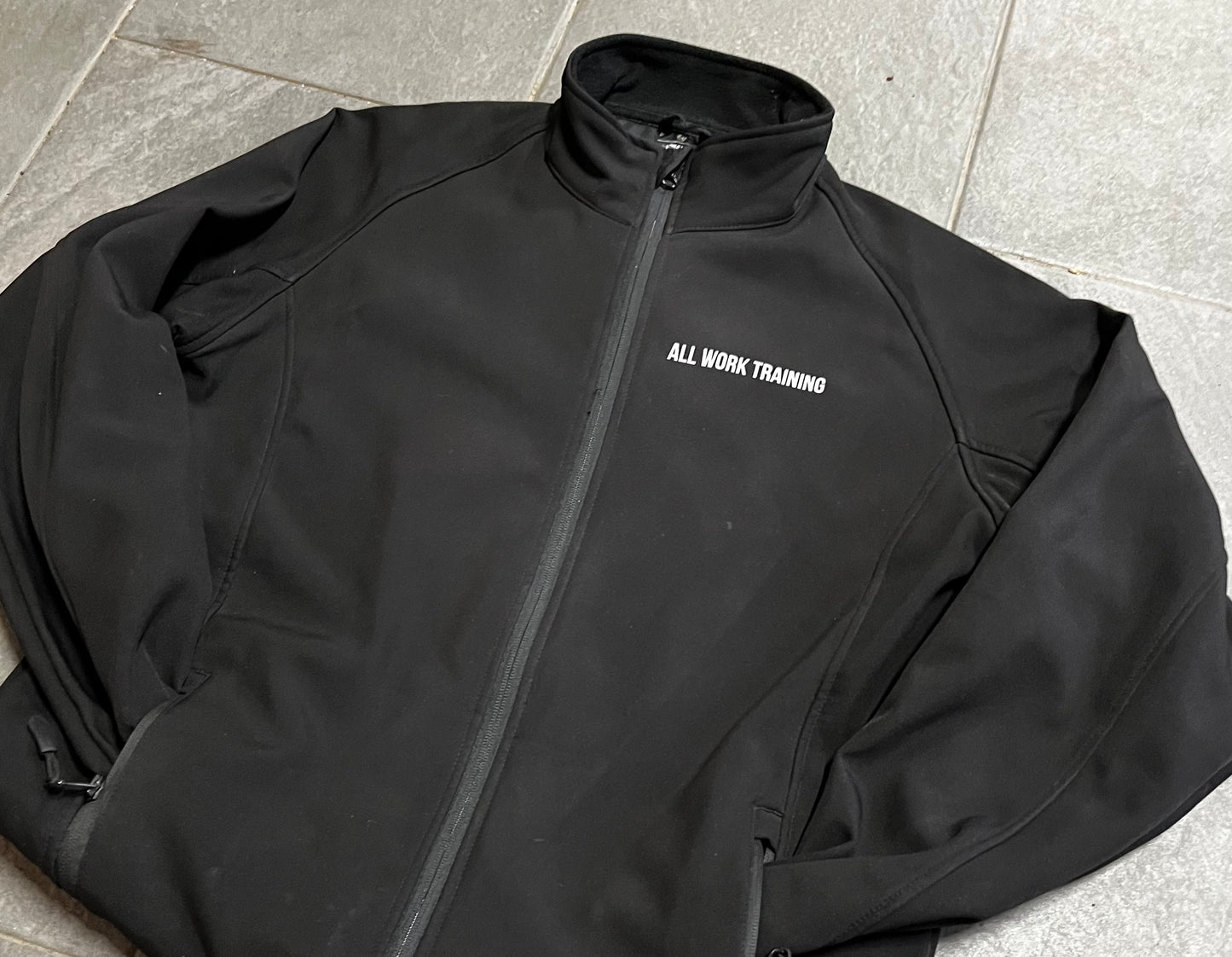 BLACK THERMAL SHELL JACKET